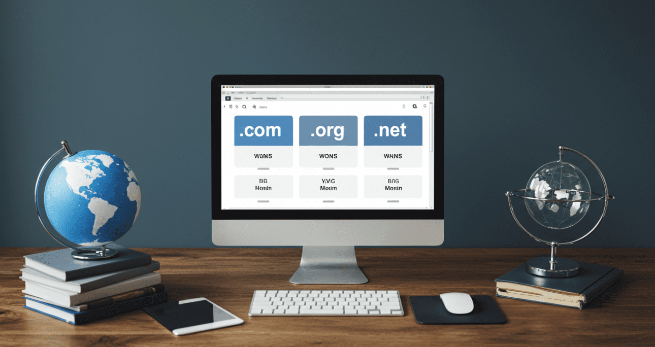 Dominios .com, .org, .net: ¿Cuál es la mejor opción para tu web?